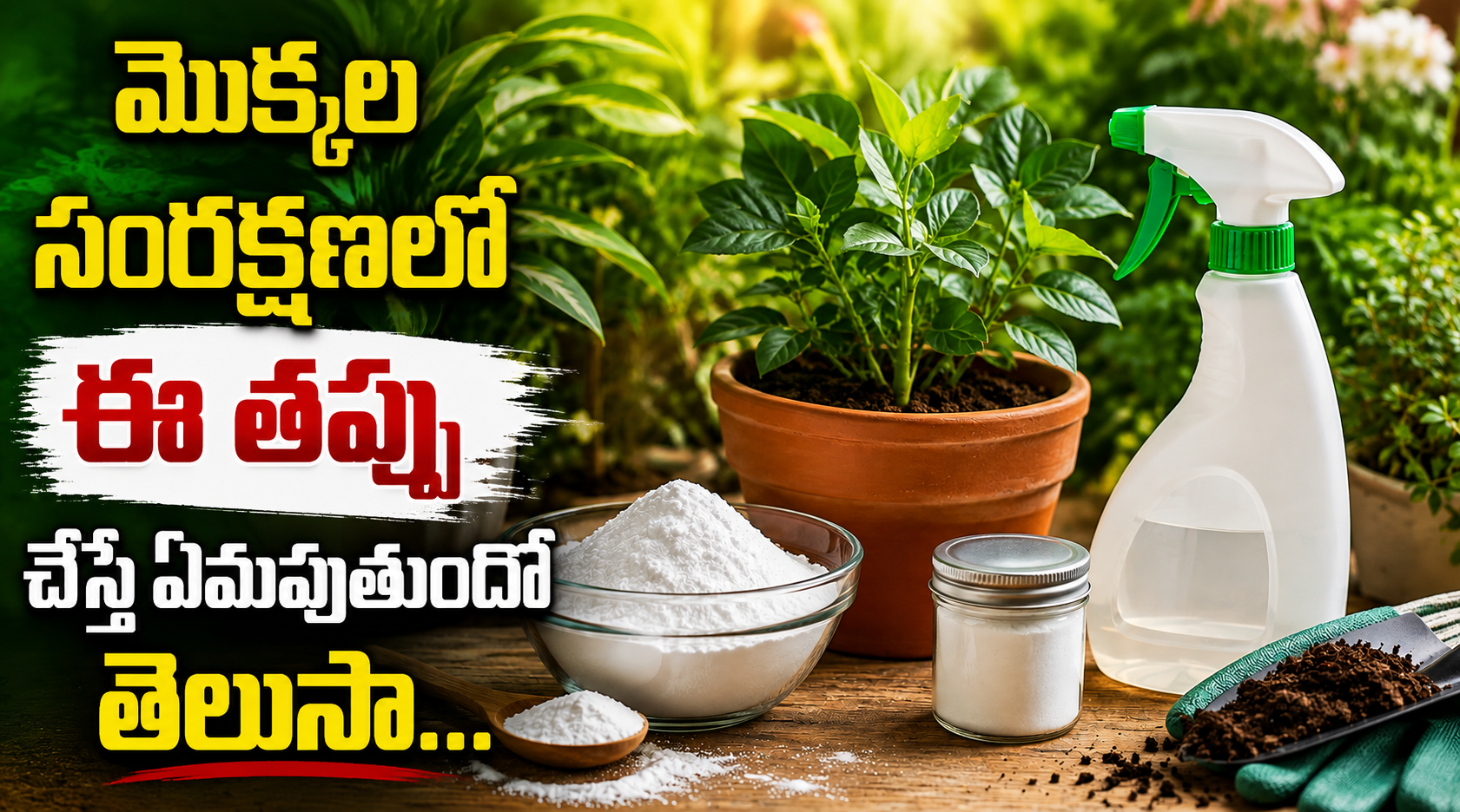 మొక్కల సంరక్షణలో ఈ తప్పు చేస్తే ఏమవుతుందో తెలుసా … Do You Know What Happens If You Make This Mistake While Caring For Plants