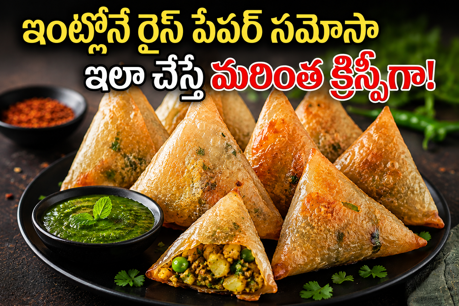 Make Rice Paper Samosas At Home Heres How To Make Them Extra Crispy