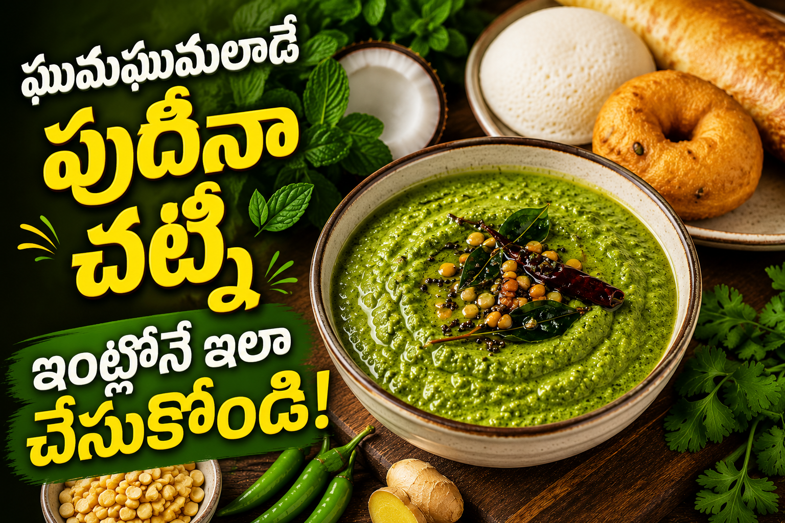 Make This Aromatic Mint Chutney At Home