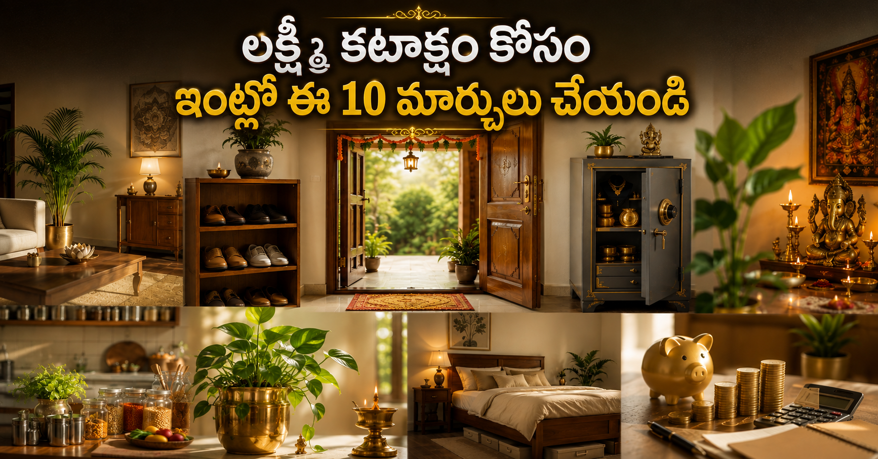 Make These 10 Changes In Your Home To Attract The Grace Of Goddess Lakshmi