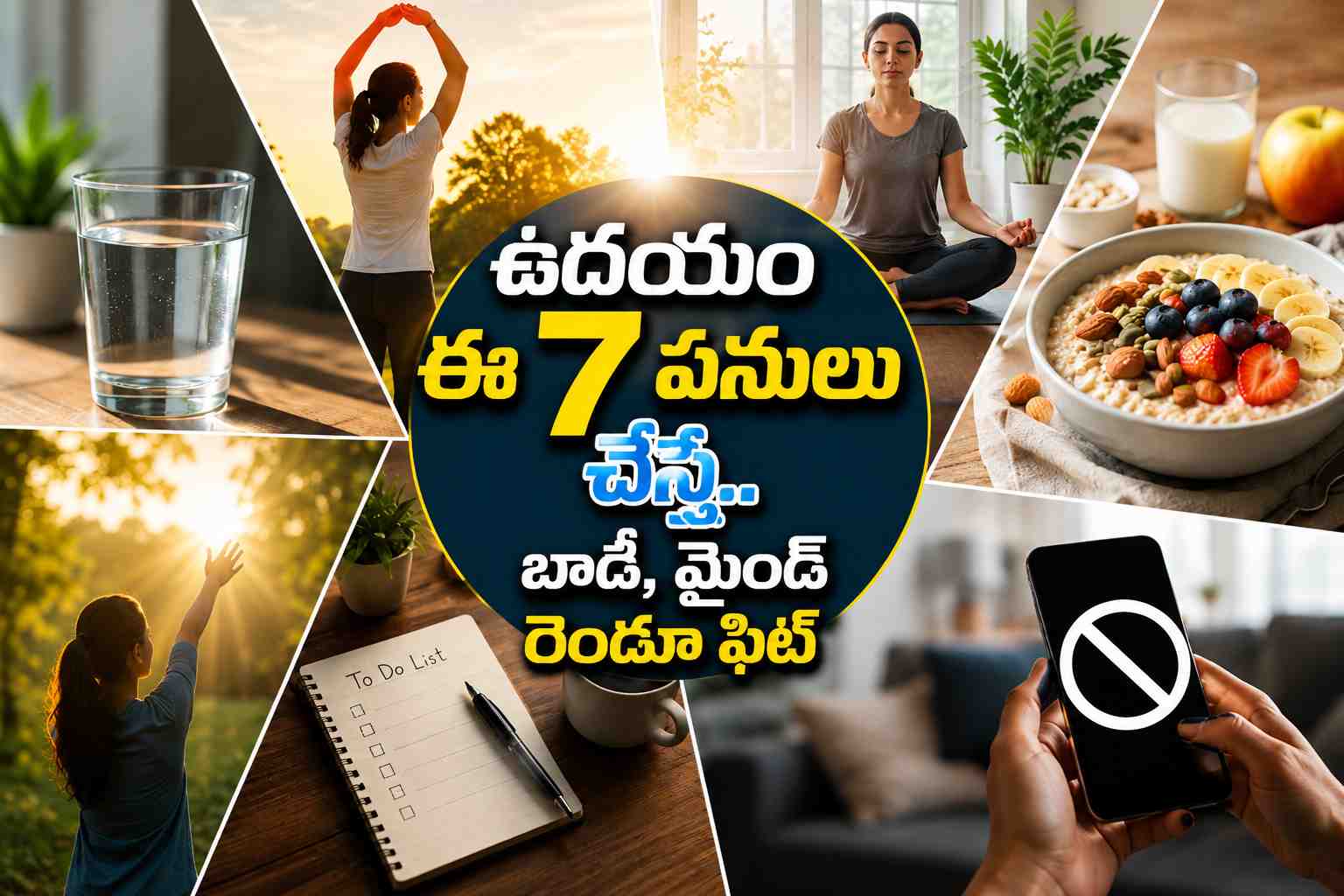 నిద్రలేచిన వెంటనే ఈ 7 పనులు చేస్తే.. ఆరోగ్యం మీ సొంతం If You Do These 7 Things Right After Waking Up Good Health Is Yours