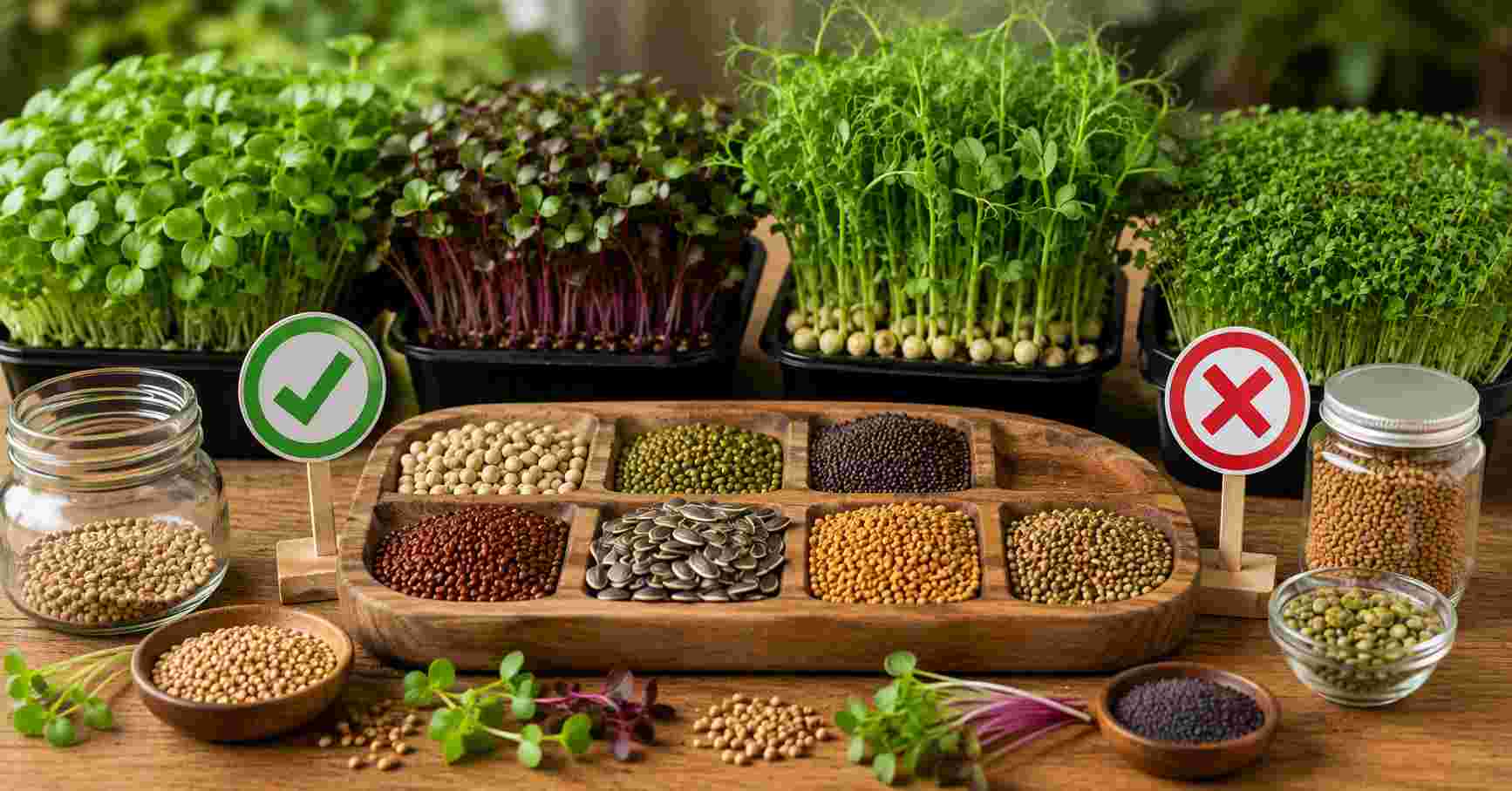Choose Safe Microgreen Seeds