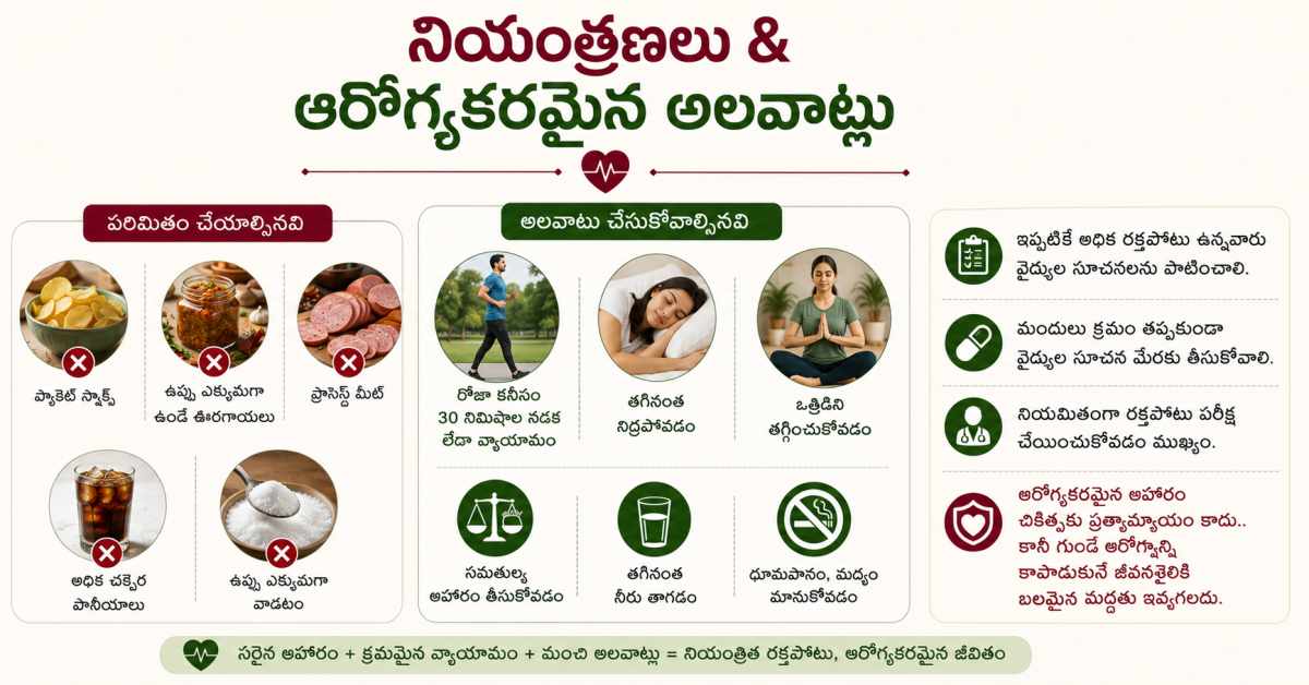 Controls & Healthy Habits