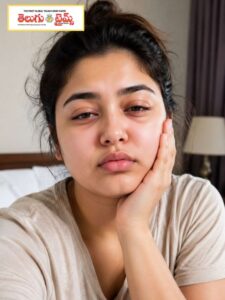 Face looking puffy right after waking up
