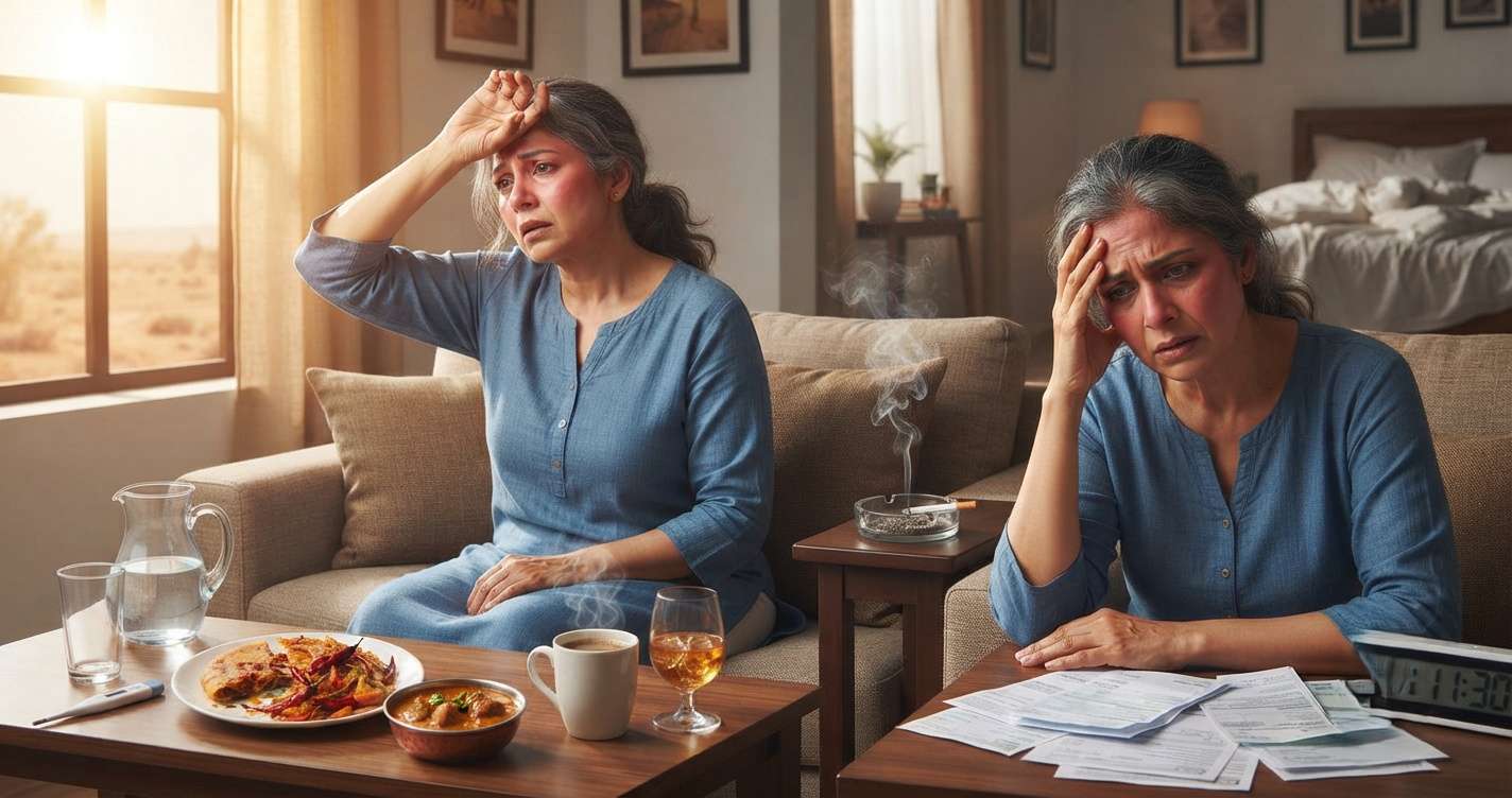 Factors-that-aggravate-hot-flashes