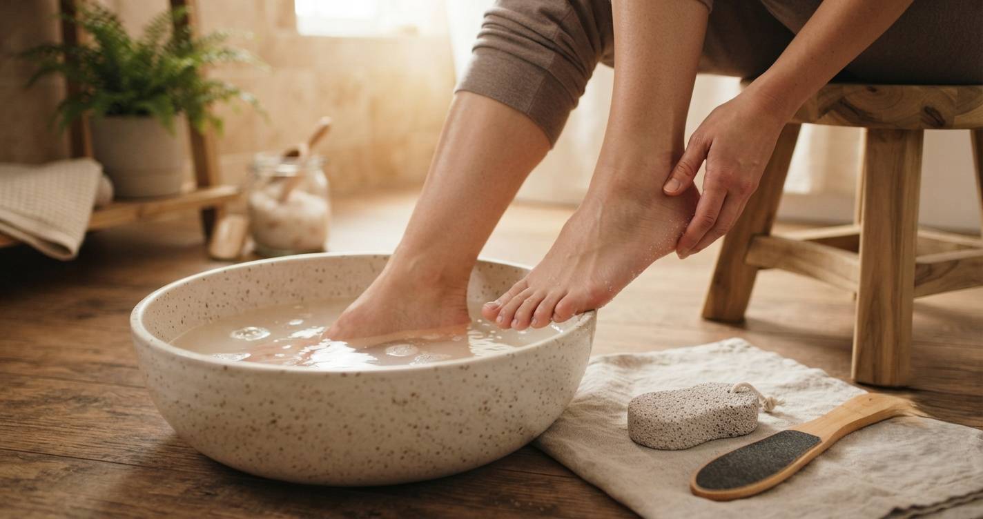 Foot cleaning