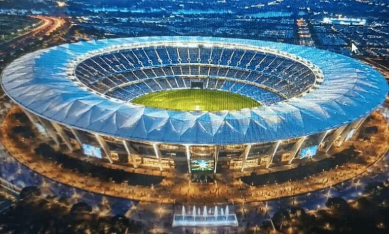 నమో స్టేడియాన్ని తలదన్నేలా రేవంత్ మెగా స్టేడియం ప్లాన్!