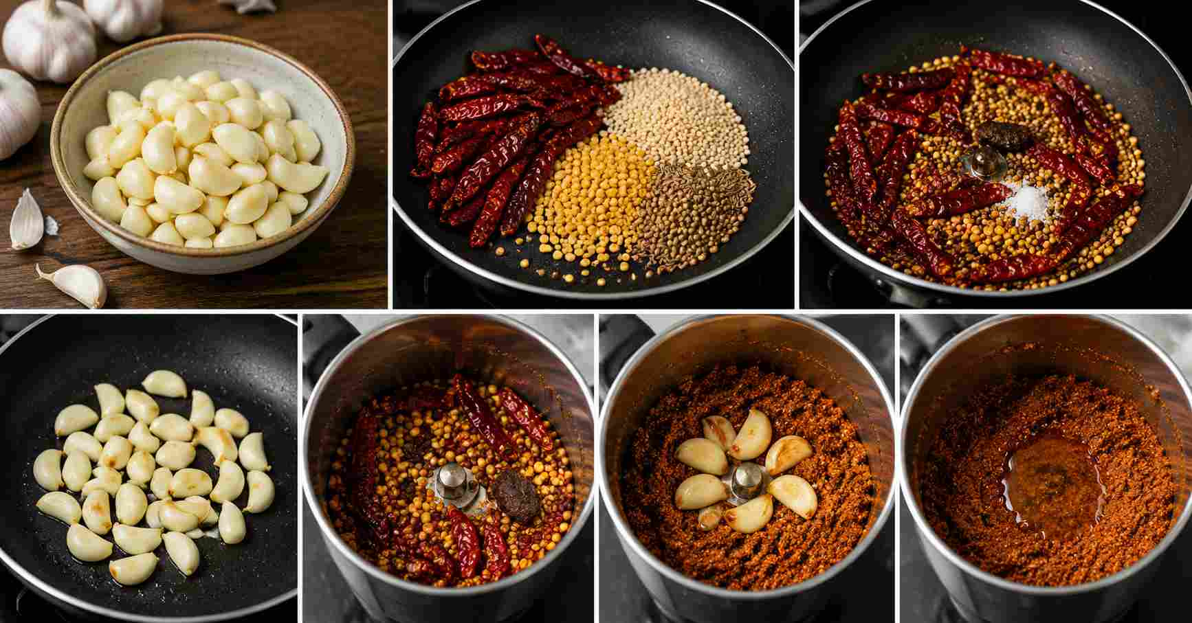Garlic masala is ready