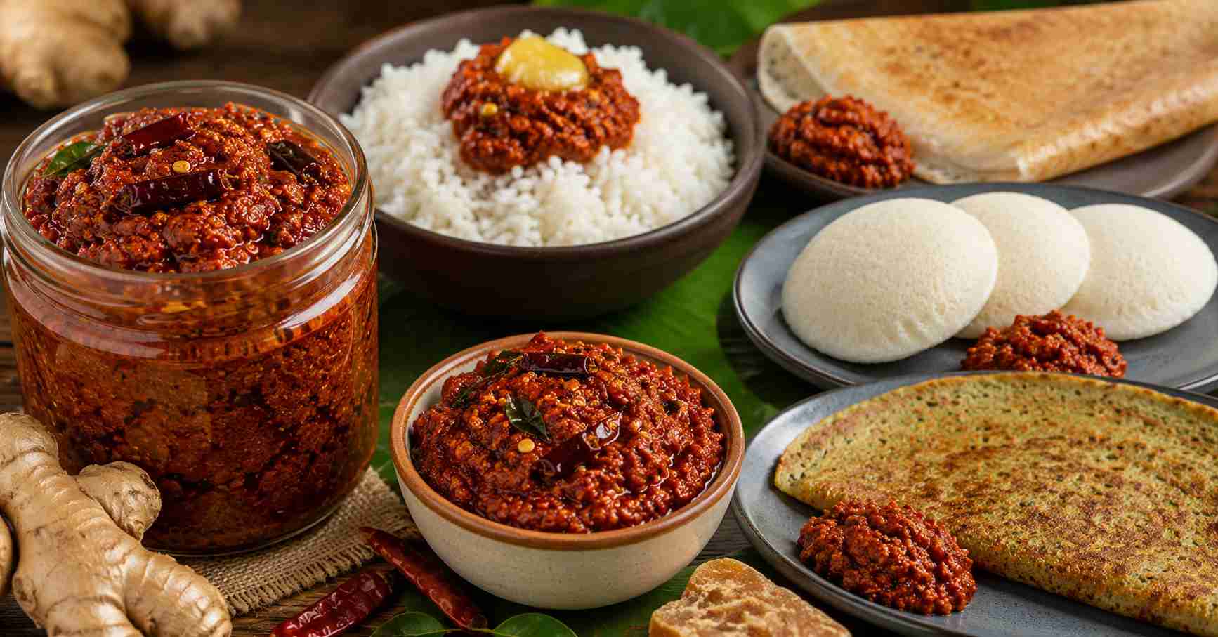 Ginger-Chutney-Combinations