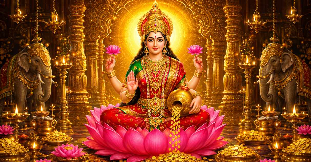 The Grace of Goddess Sri Mahalakshmi