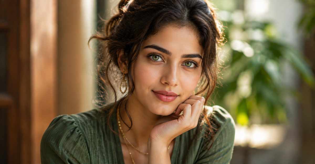 Green eyes