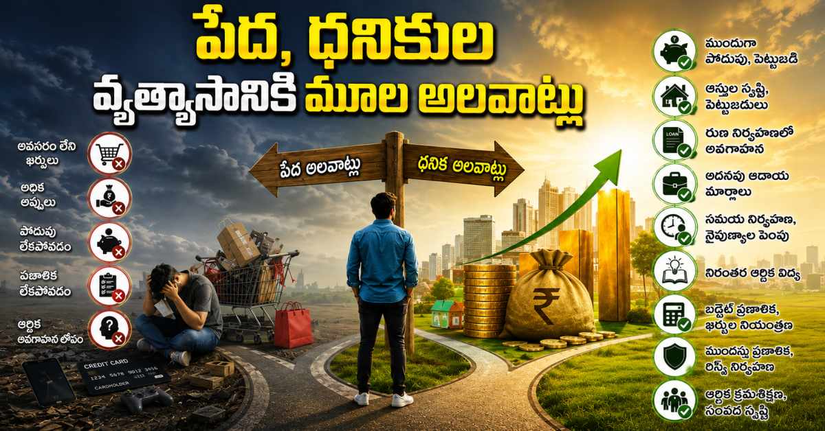 These Financial Habits Are The Root Cause Of The Disparity Between The Poor And The Rich