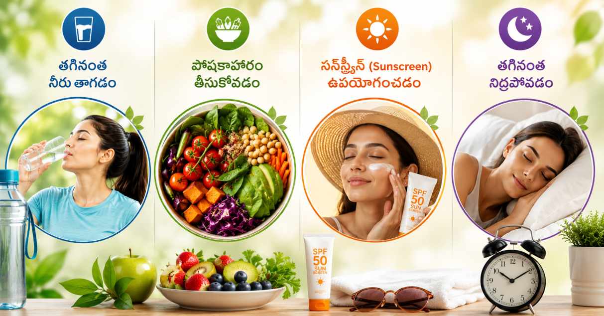 Important rules for healthy skin