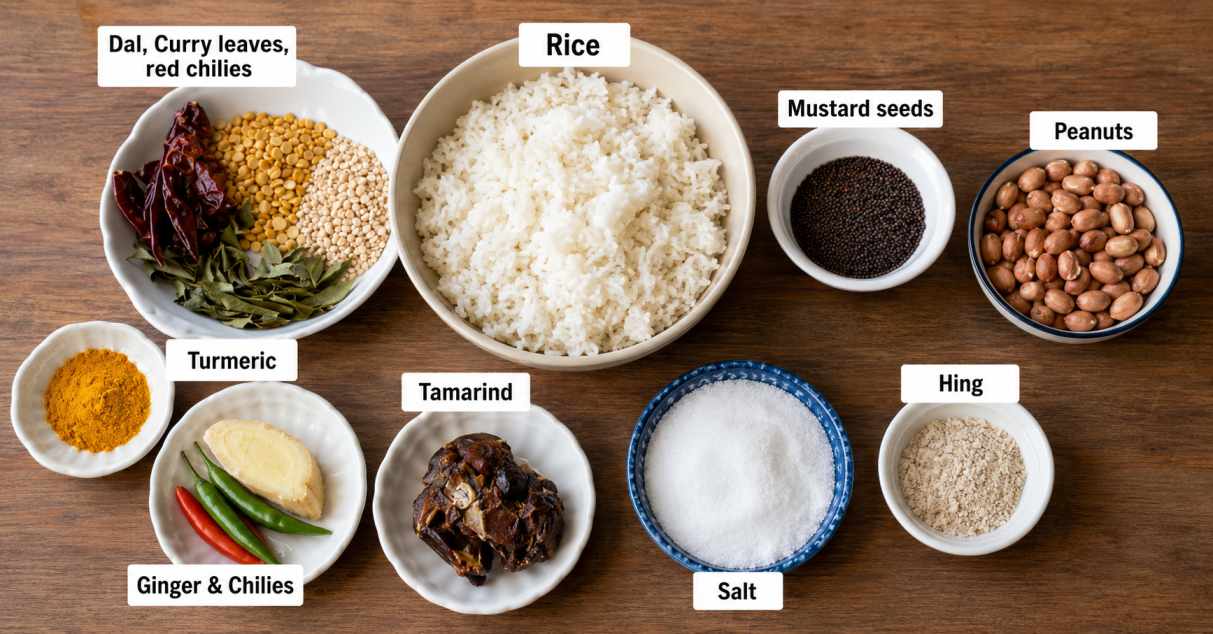 Key ingredients required