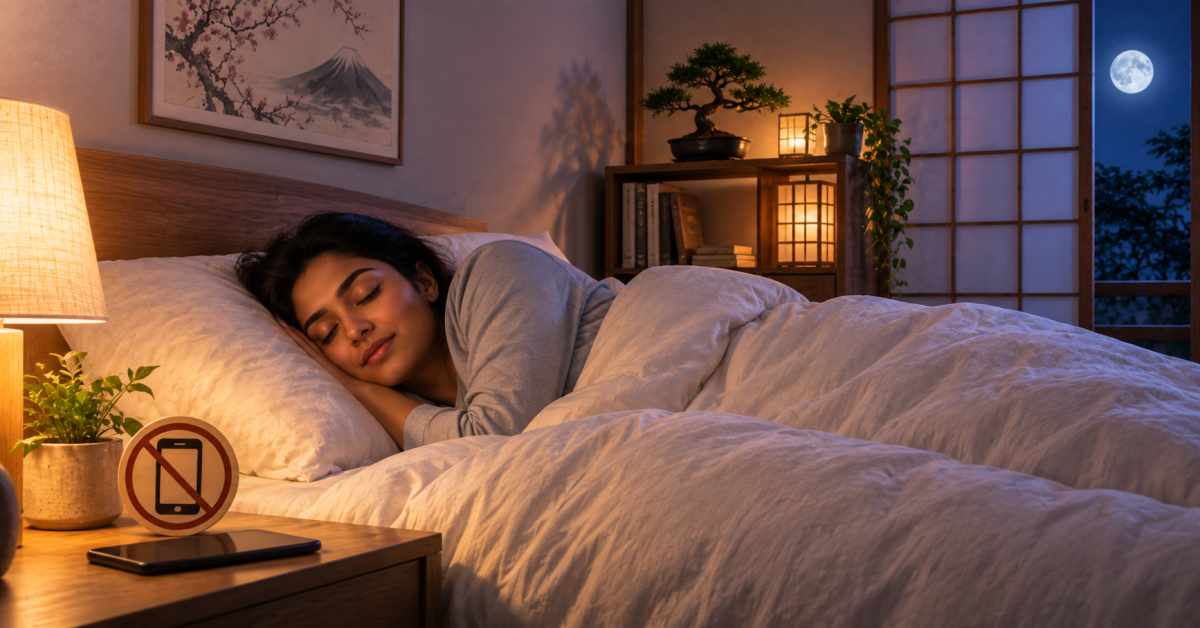 Make the room conducive to sleep.