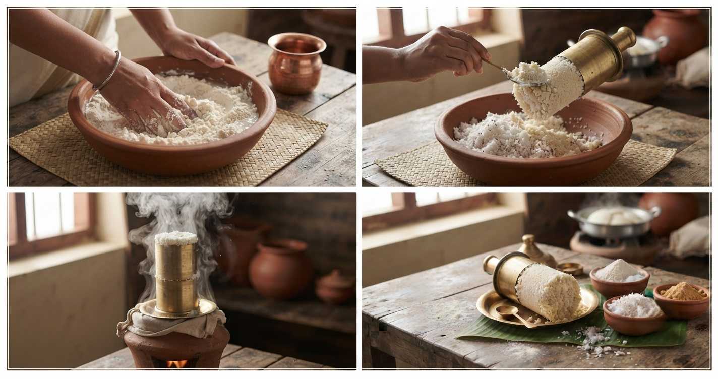 Method of preparing Jonna Pittu