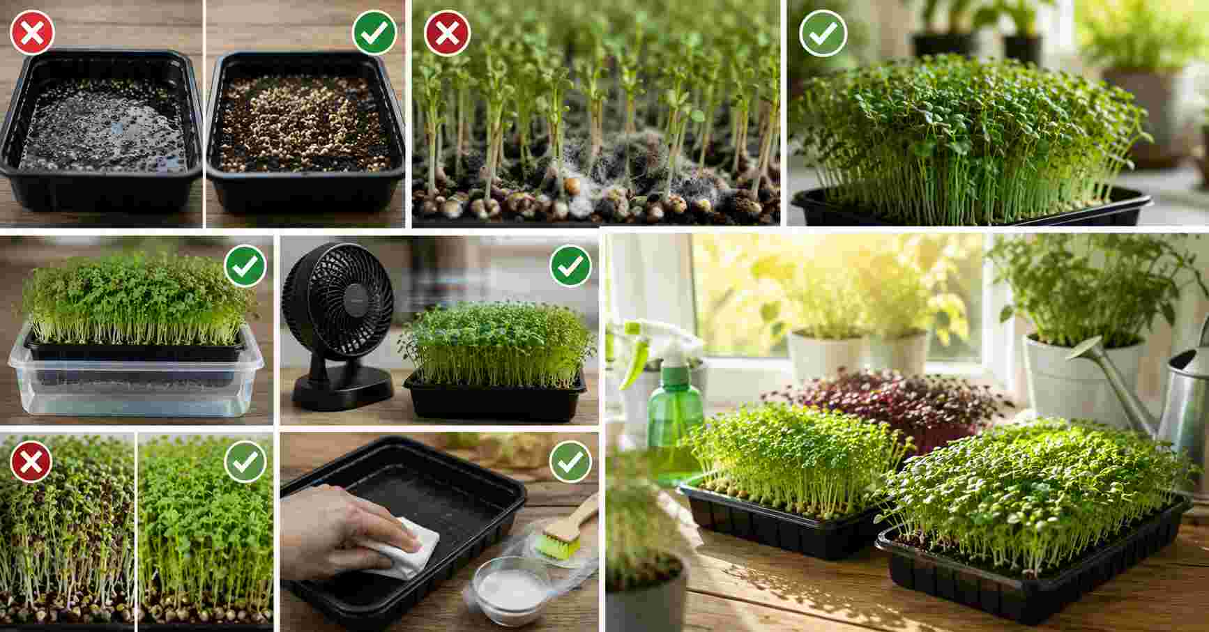 Microgreens Growing Tips