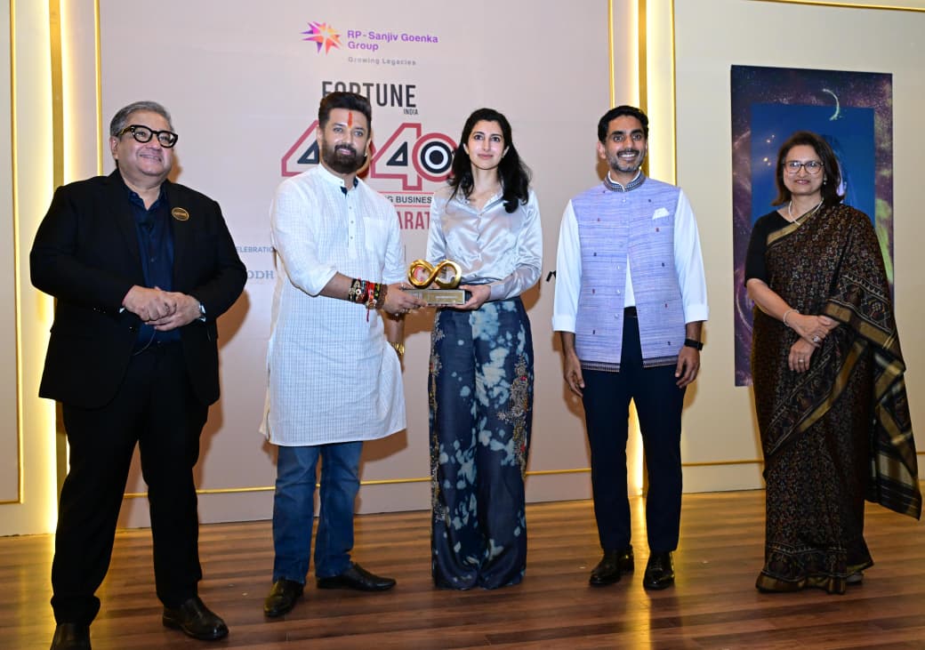 Minister Nara Lokesh At The Fortune India 40 Under 40 Awards Ceremony