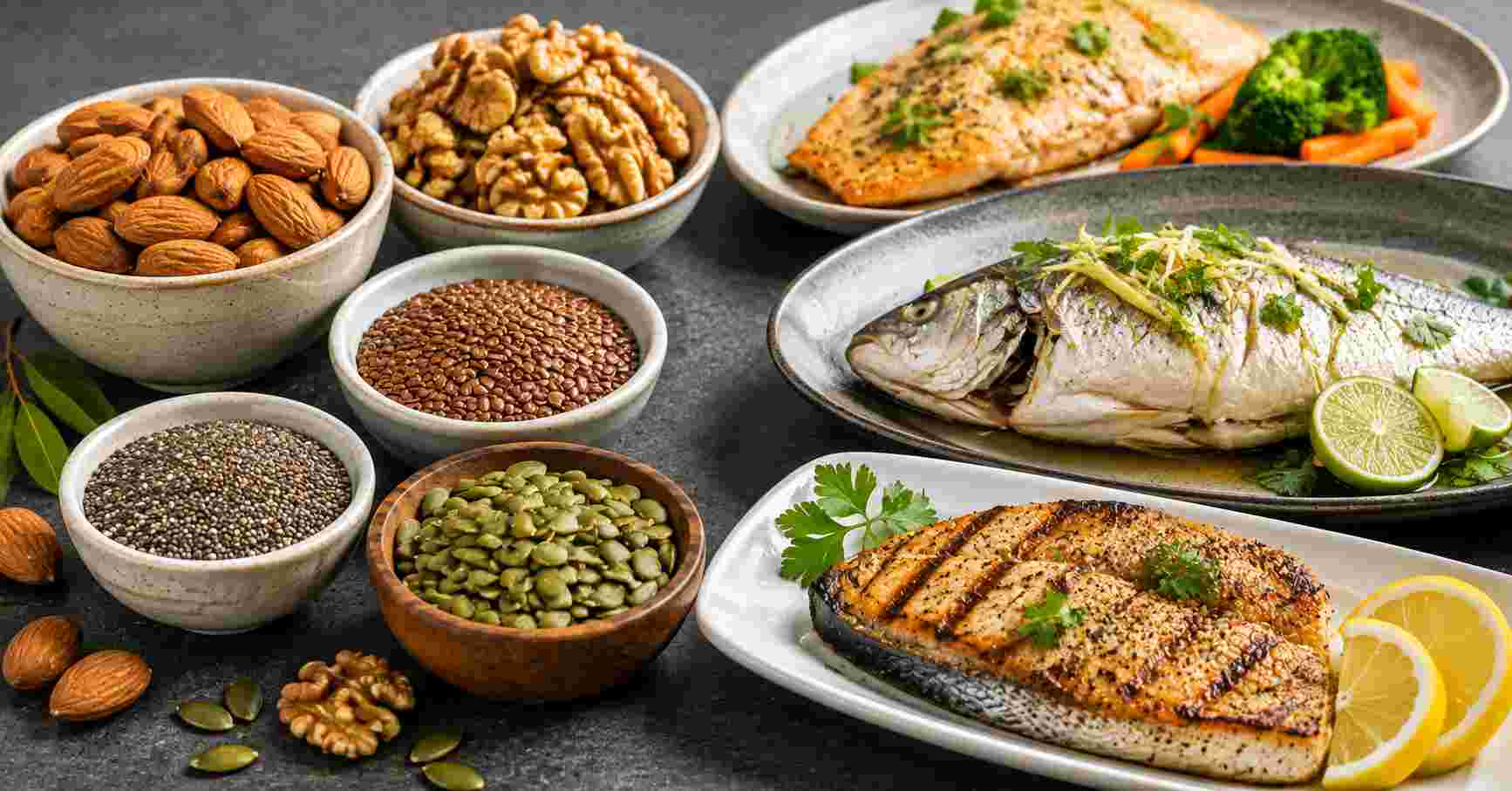 Nuts, Seeds & Fish