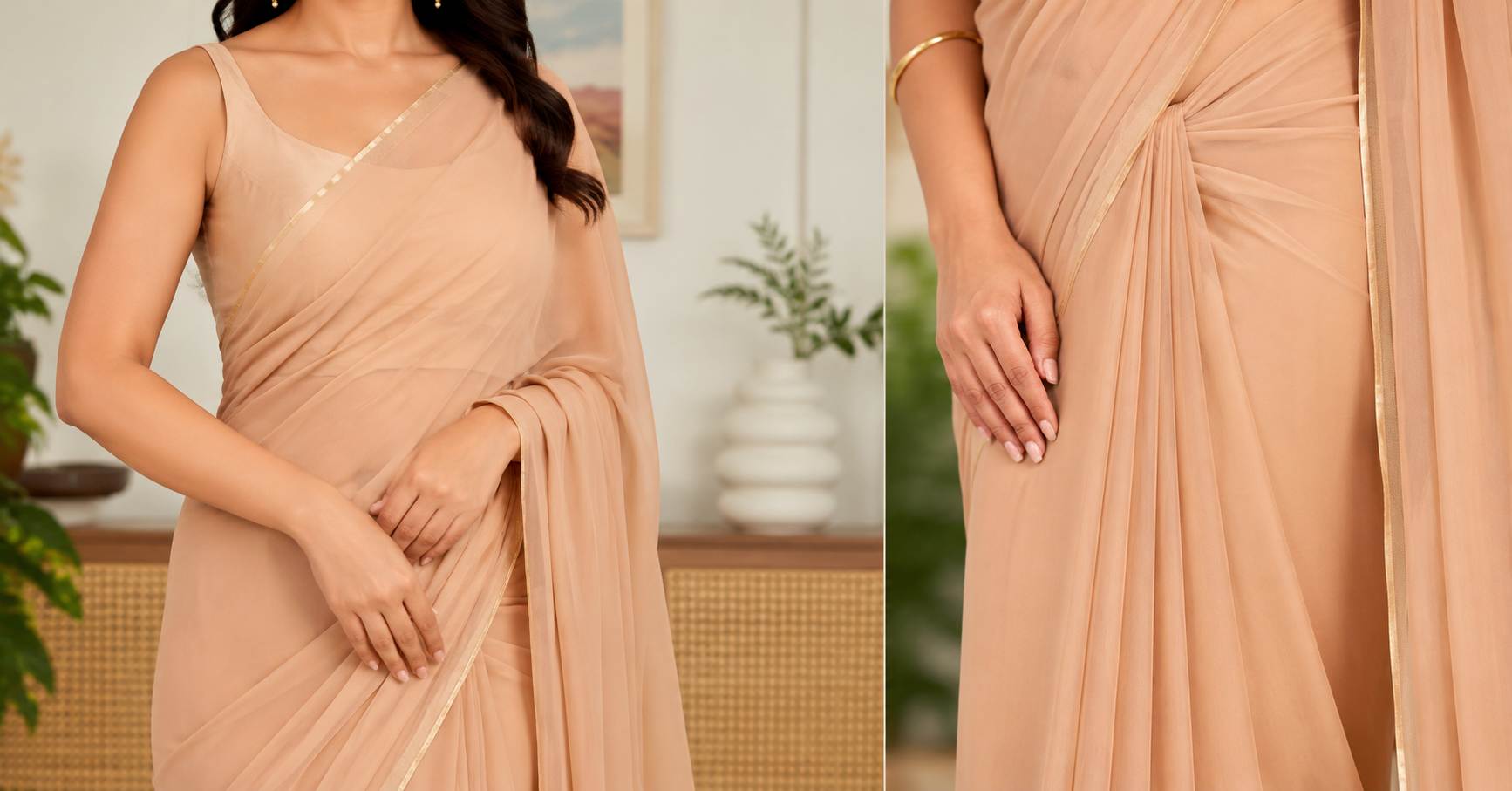 Pay attention to fabric folds