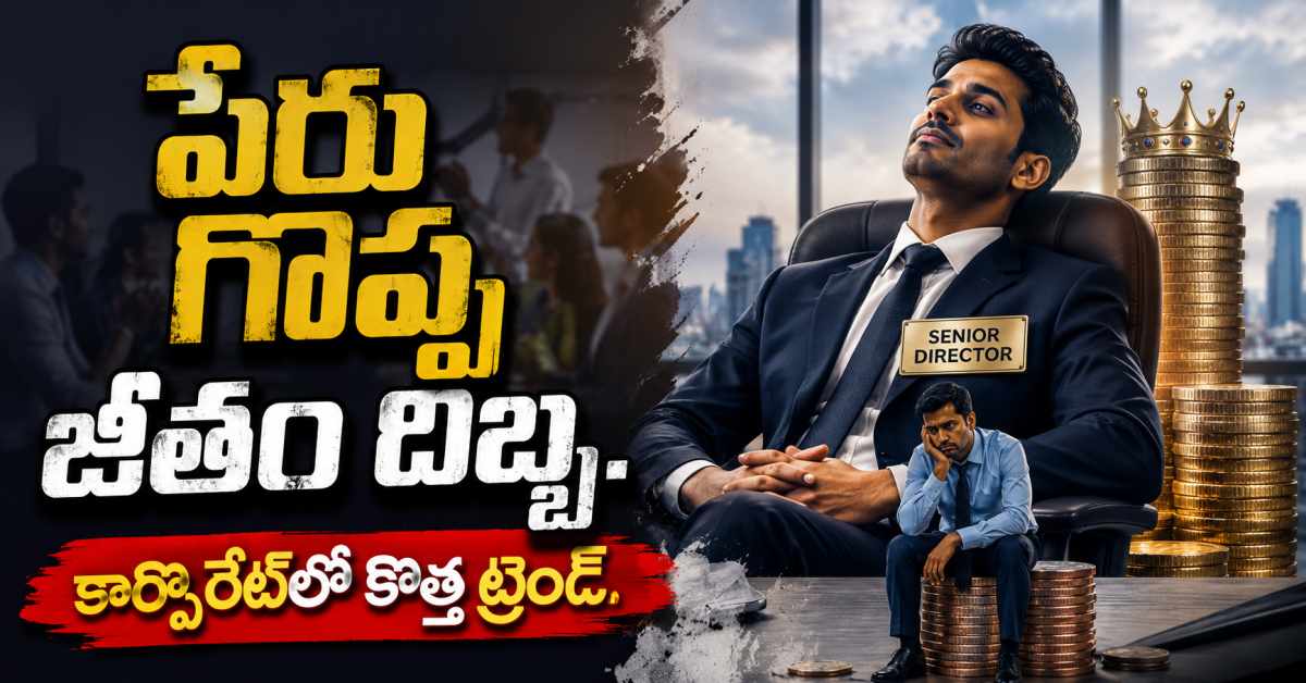 A Grand Title But A Measly Salary Thats The New Trend In The Corporate World