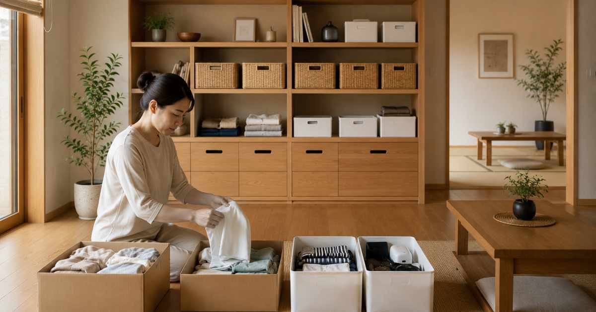 Reduce unnecessary items and assign a specific place for every item.
