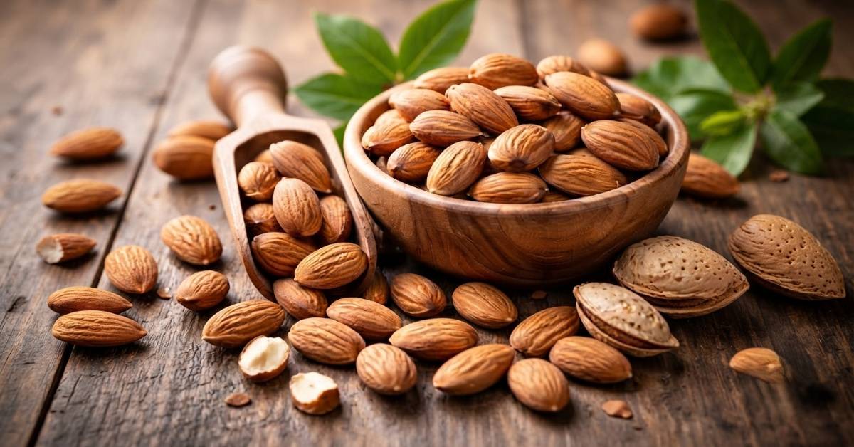 Reducing cortisol with almonds 