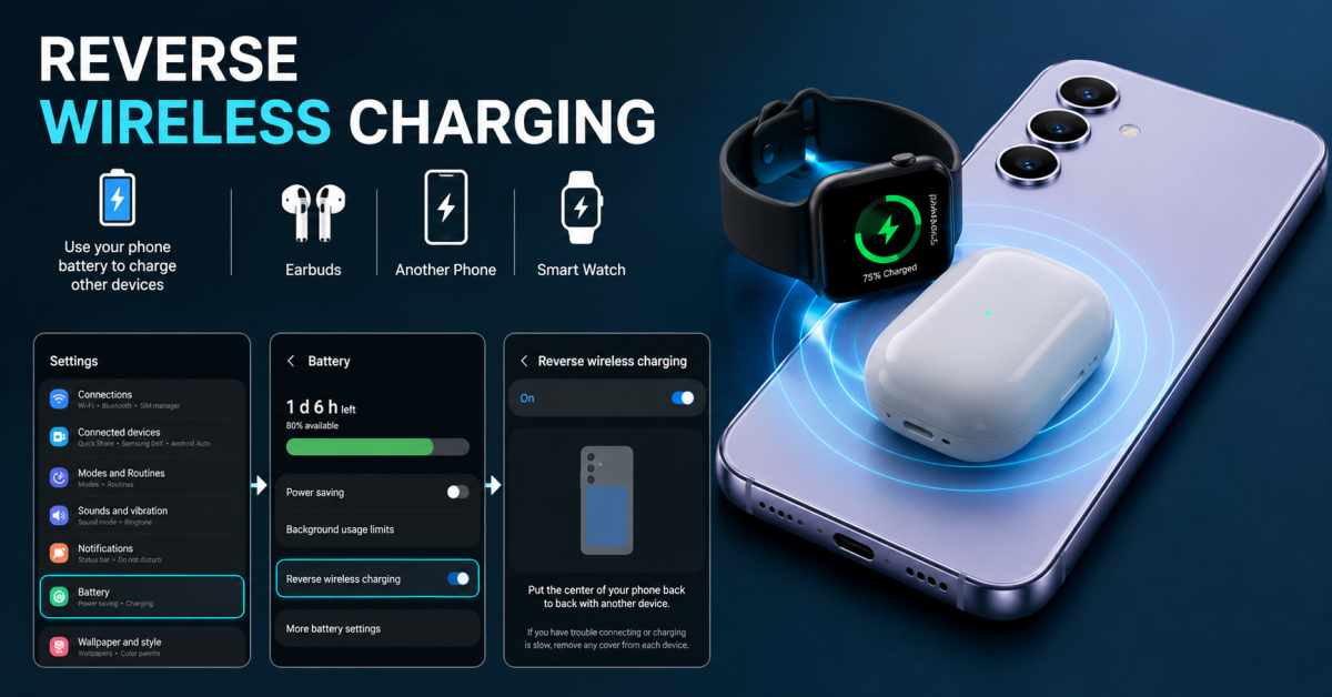 Reverse wireless charging