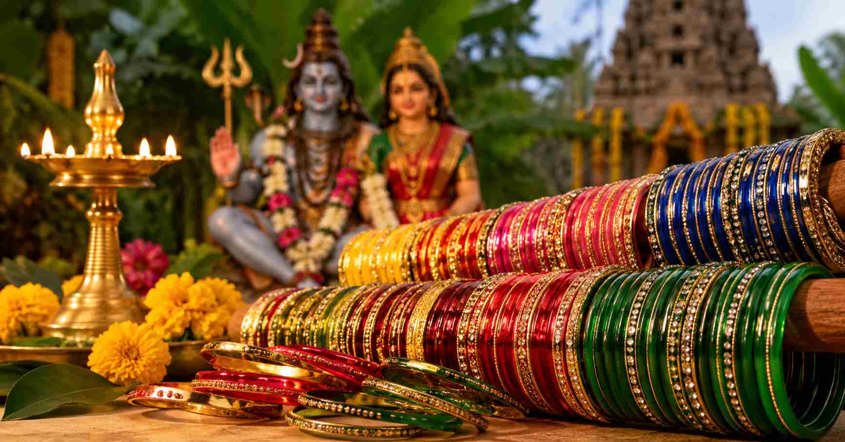 Significance of Bangles in Shravana