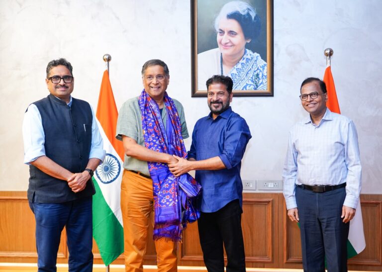 సీఎం రేవంత్ తో  ప్రముఖ ఆర్థికవేత్త అరవింద్‌ సుబ్రమణియన్ భేటీ