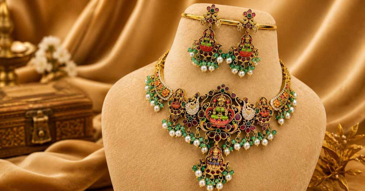 Temple Nakshi Choker