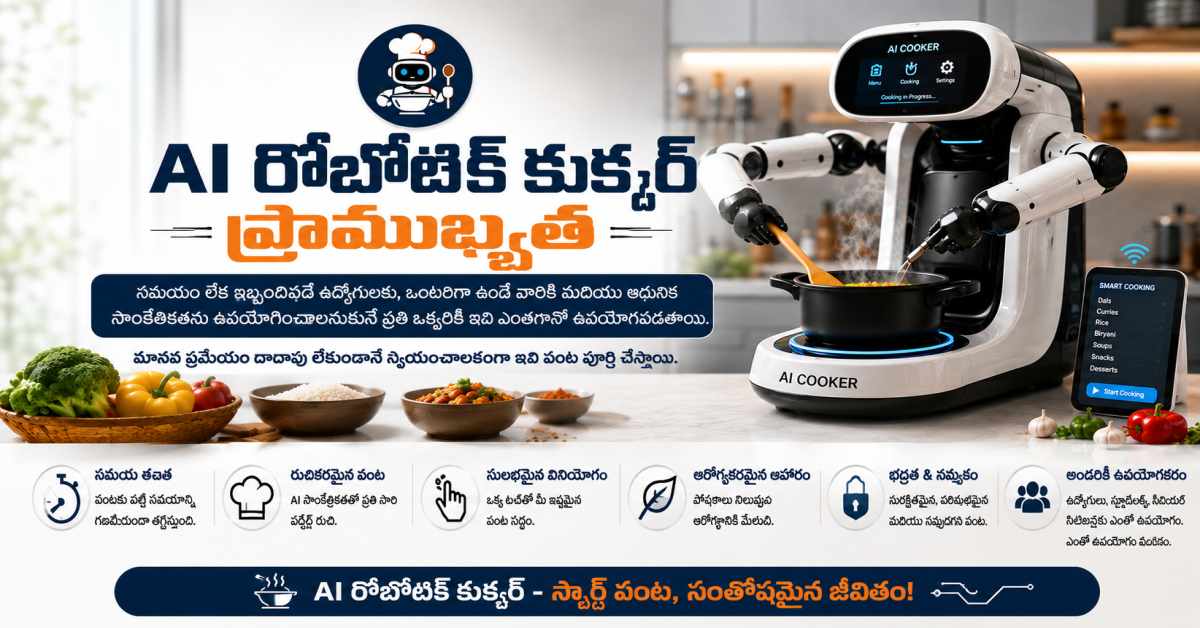 The Importance of AI Robotic Cookers
