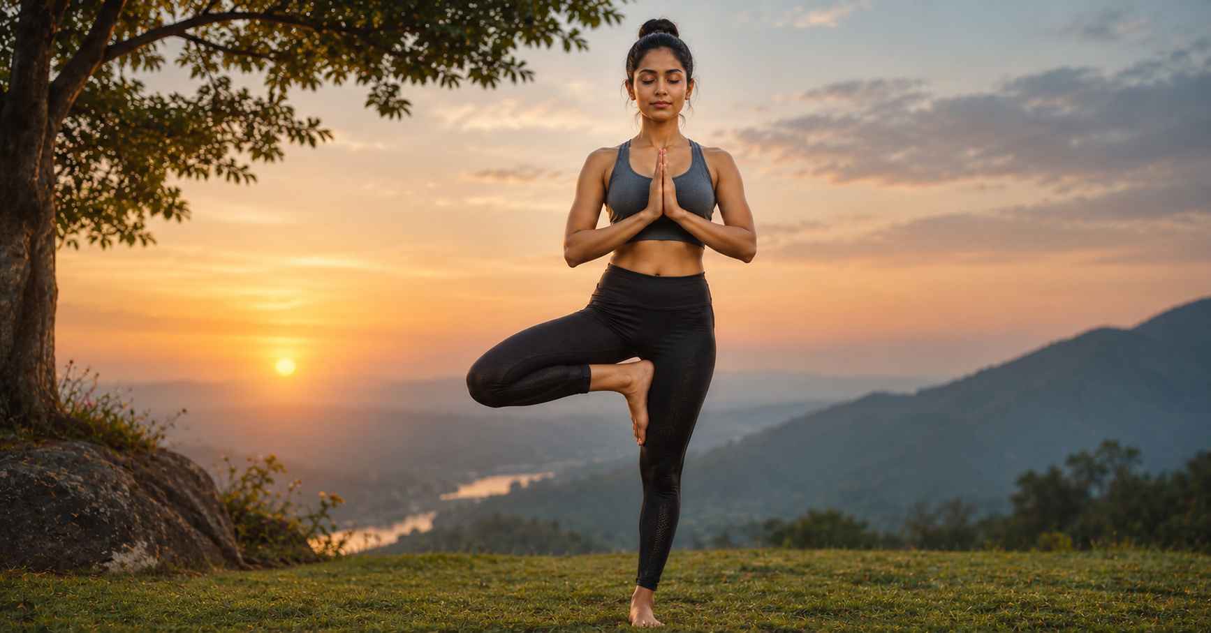 Vrikshasana for Mental Stability and Calmness 