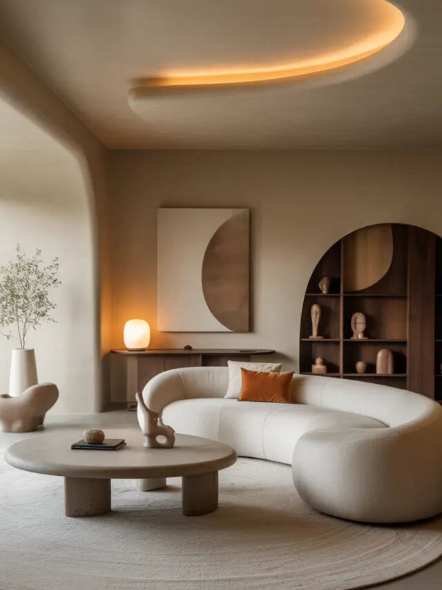 Curved Furniture‌తో ఇంటికి మోడ్రన్ లుక్.. ఈ ఐడియాలు చూడండి