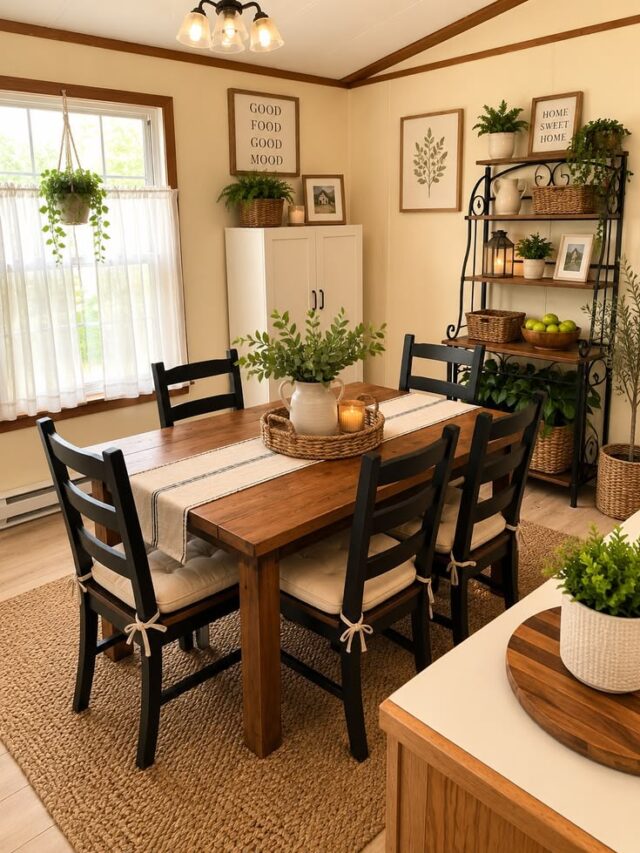 డైనింగ్ ఏరియా లుక్ మార్చాలా? ఈ 9 స్టైలిష్ Decor Ideas ట్రై చేయండి