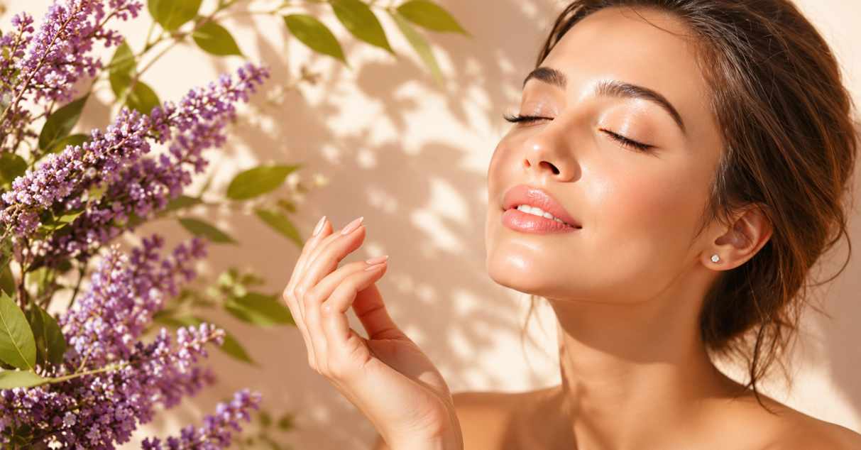 glowing skin