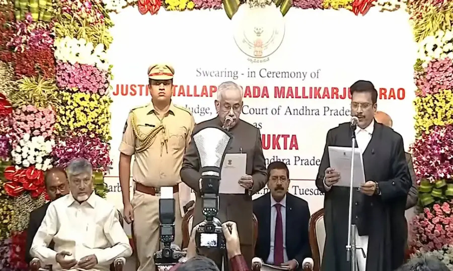 Justice Mallikarjuna Rao Takes Oath As Ap Lokayukta