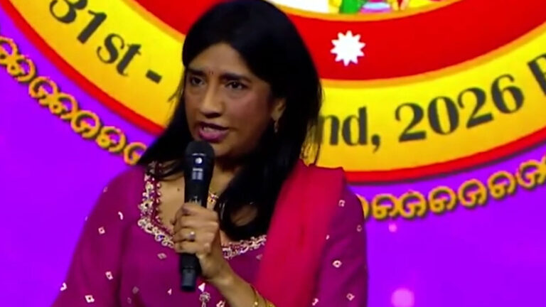 ఆటా మహాసభల్లో ఆకట్టుకున్న అరుణా మిల్లర్ తెలుగు ప్రసంగం..