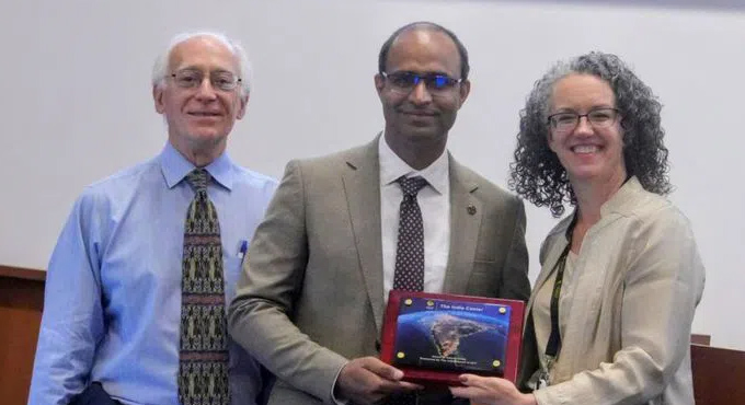 Rare record for NIMS doctor