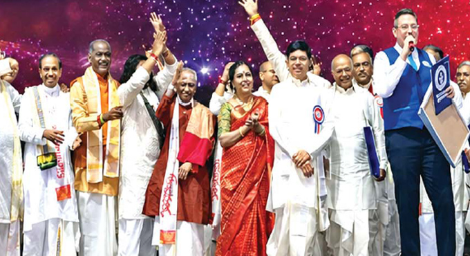 సిలికానాంధ్ర రజతోత్సవం అద్భుతం.. గిన్నిస్ రికార్డుల హోరు