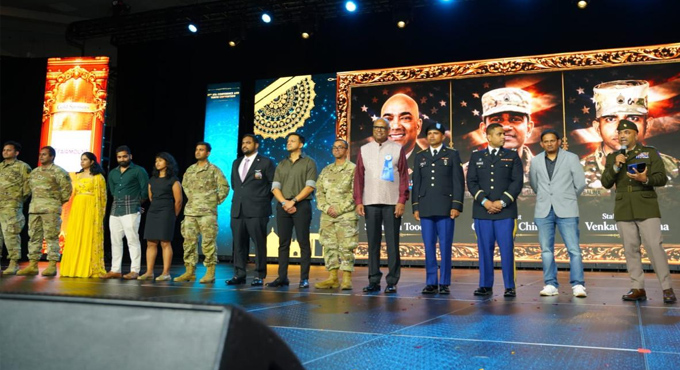 ఆటా మహాసభల్లో తెలుగు సైనికులకు సన్మానం Telugu Soldiers Honored At 19th Ata Conference Youth Convention