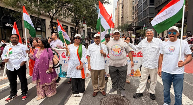 Tana Leaders At The New York India Day Parade