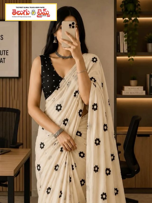 కంఫర్ట్‌తో పాటు స్టైల్ కావాలా? ఈ ట్రెండీ ఫ్లోరల్ కాటన్ సారీస్ ట్రై చేయండి!