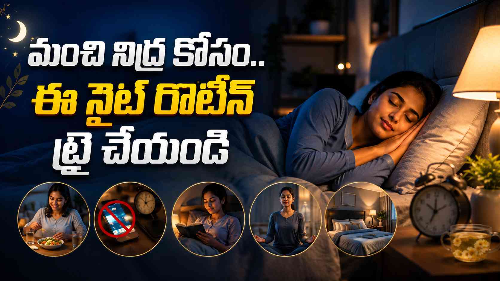 కళ్లు మూసిన వెంటనే నిద్ర రావాలంటే.. ఈ నైట్ రొటీన్ ట్రై చేయండి! Want To Fall Asleep The Moment You Close Your Eyes Try This Night Routine