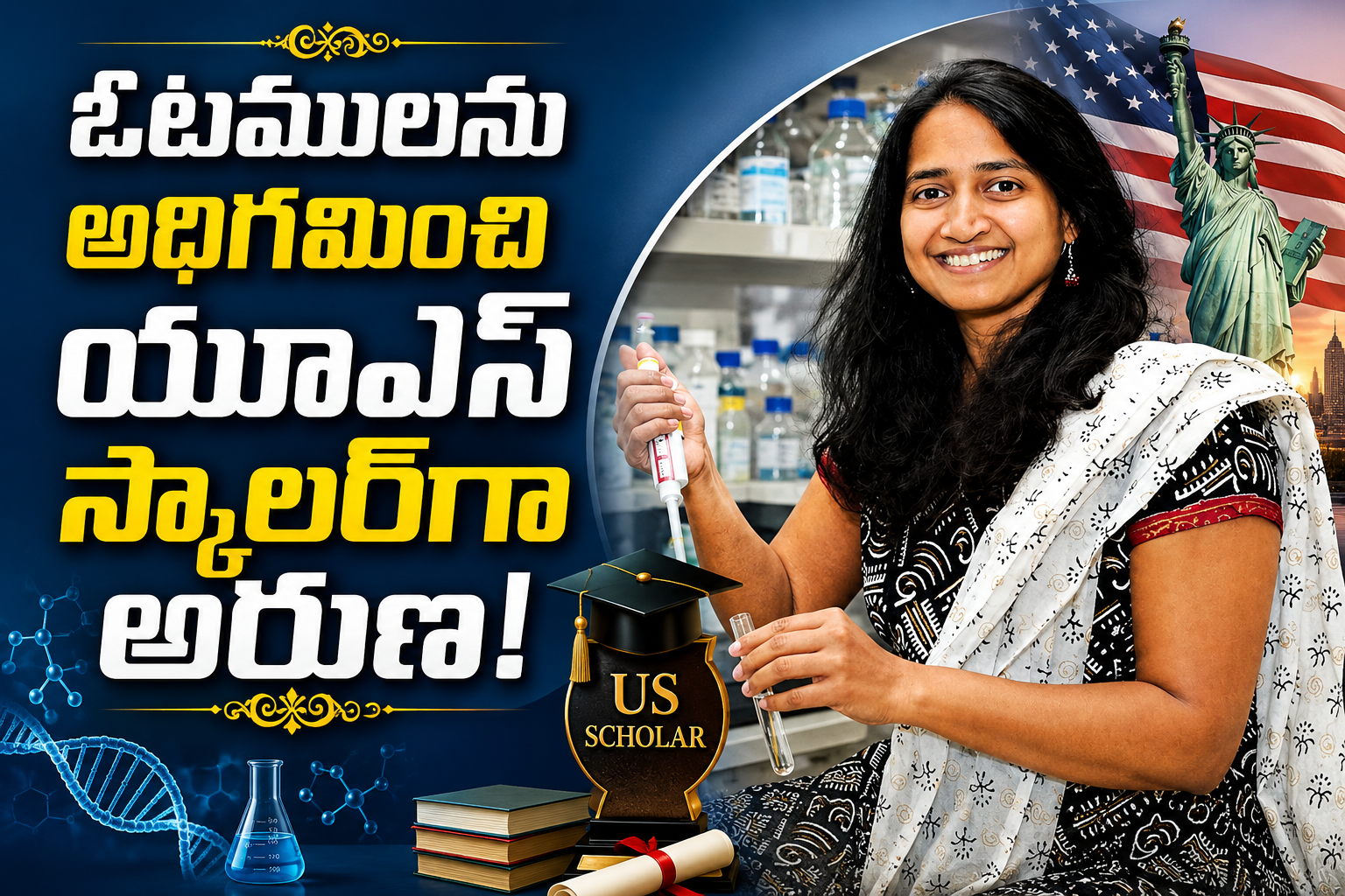 Inspiring Journey Of Kilaru Aruna From Overcoming Hardships To Winning Fulbright Nehru Fellowship