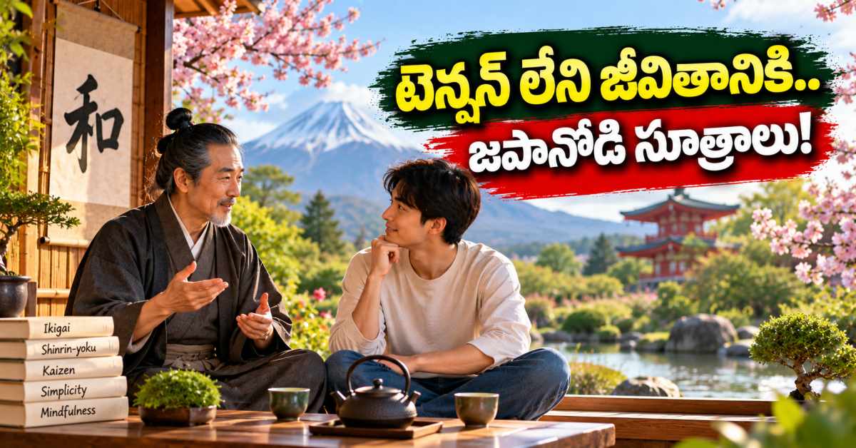 ఎంత స్ట్రెస్ ఉన్నా.. మనసు ప్రశాంతంగా ఉండాలంటే ఈ 5 జపాన్ టిప్స్ పాటించండి! Even When Youre Stressed Follow These 5 Japanese Tips To Keep Your Mind Peaceful