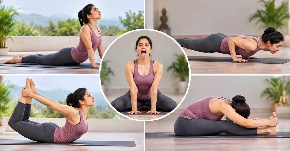 5 Yoga Asanas to Tone Loose Skin