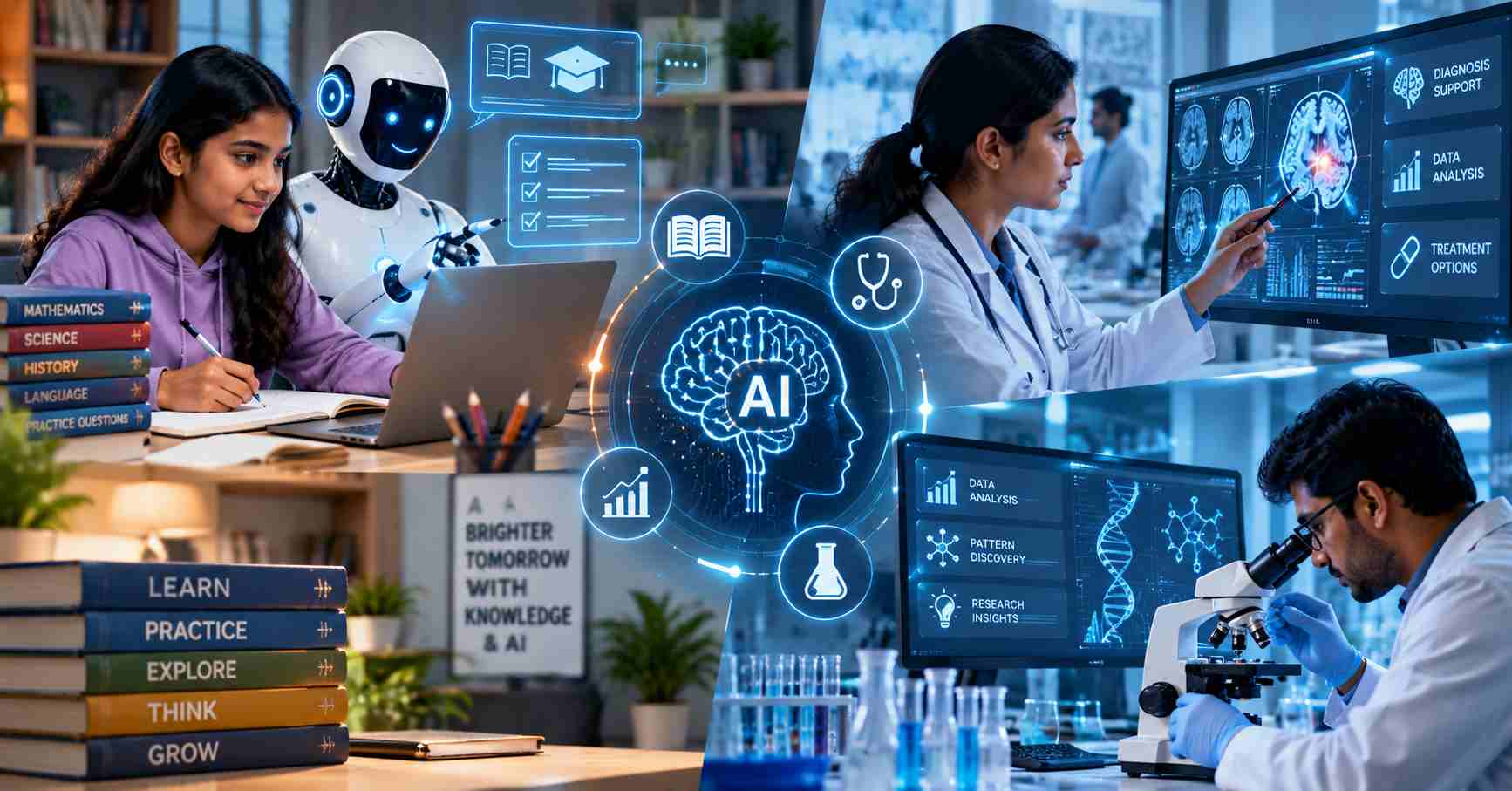 AI in Education & Healthcare