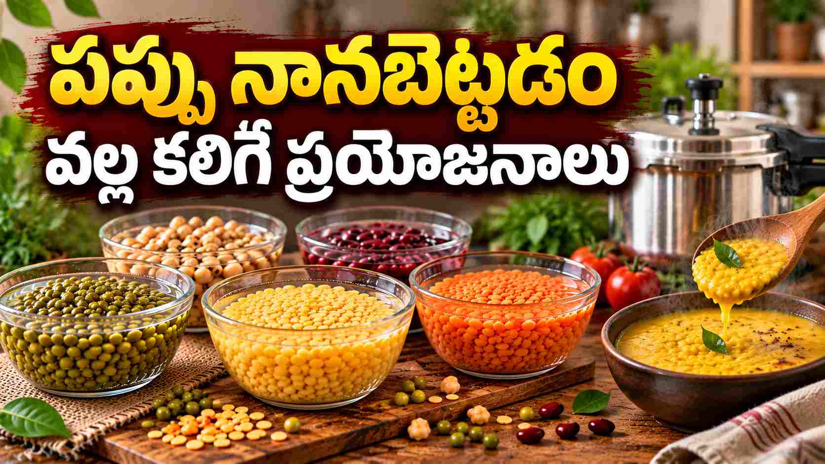 పప్పు వండే ముందు ఈ పని చేస్తున్నారా… లాభాలు చాలానే! Are You Doing This Before Cooking Pulses The Benefits Are Many