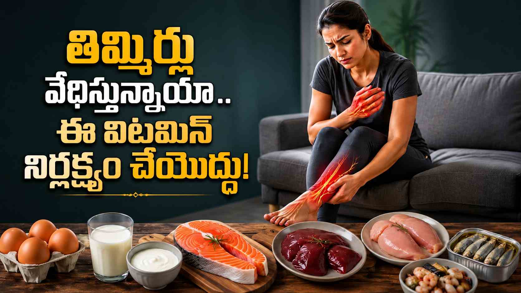 చేతులు, కాళ్లు తిమ్మిర్లు ఎక్కుతున్నాయా… ఈ విటమిన్ను నిర్లక్ష్యం చేయొద్దు! Are Your Hands And Feet Tingling Dont Ignore This Vitamin